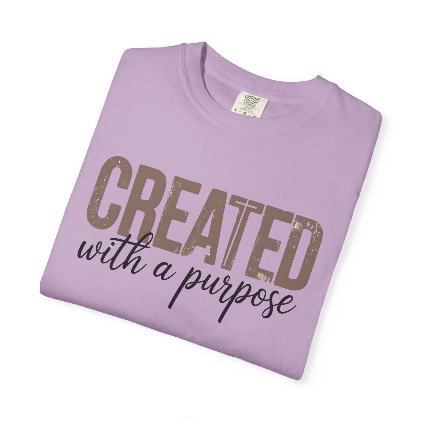 Faith-Inspired 'Created with a Purpose' Unisex T-Shirt