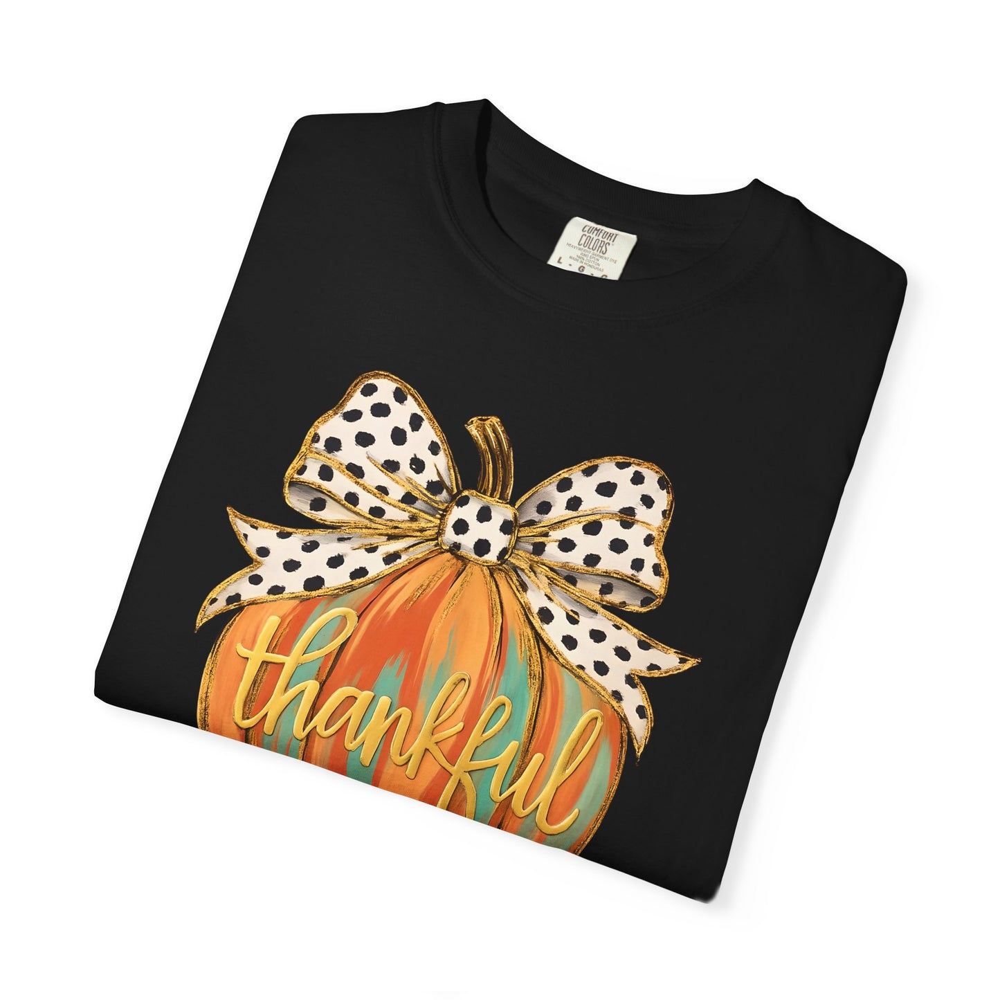 Thankful Pumpkin Graphic Unisex T-Shirt