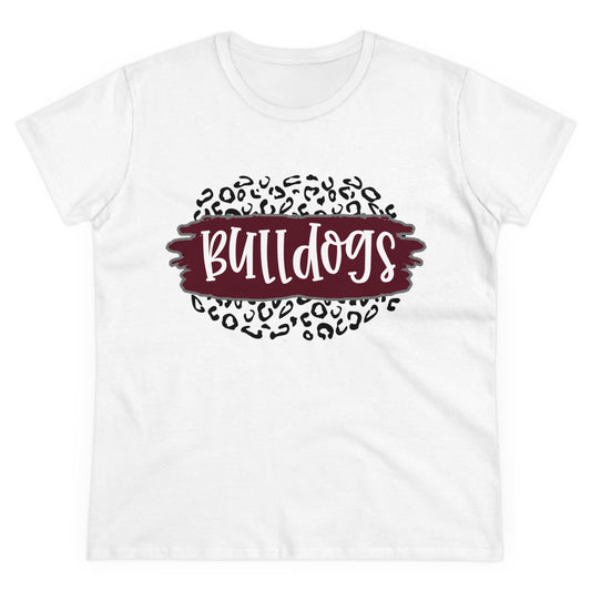 Bulldogs Women's Midweight Cotton Tee