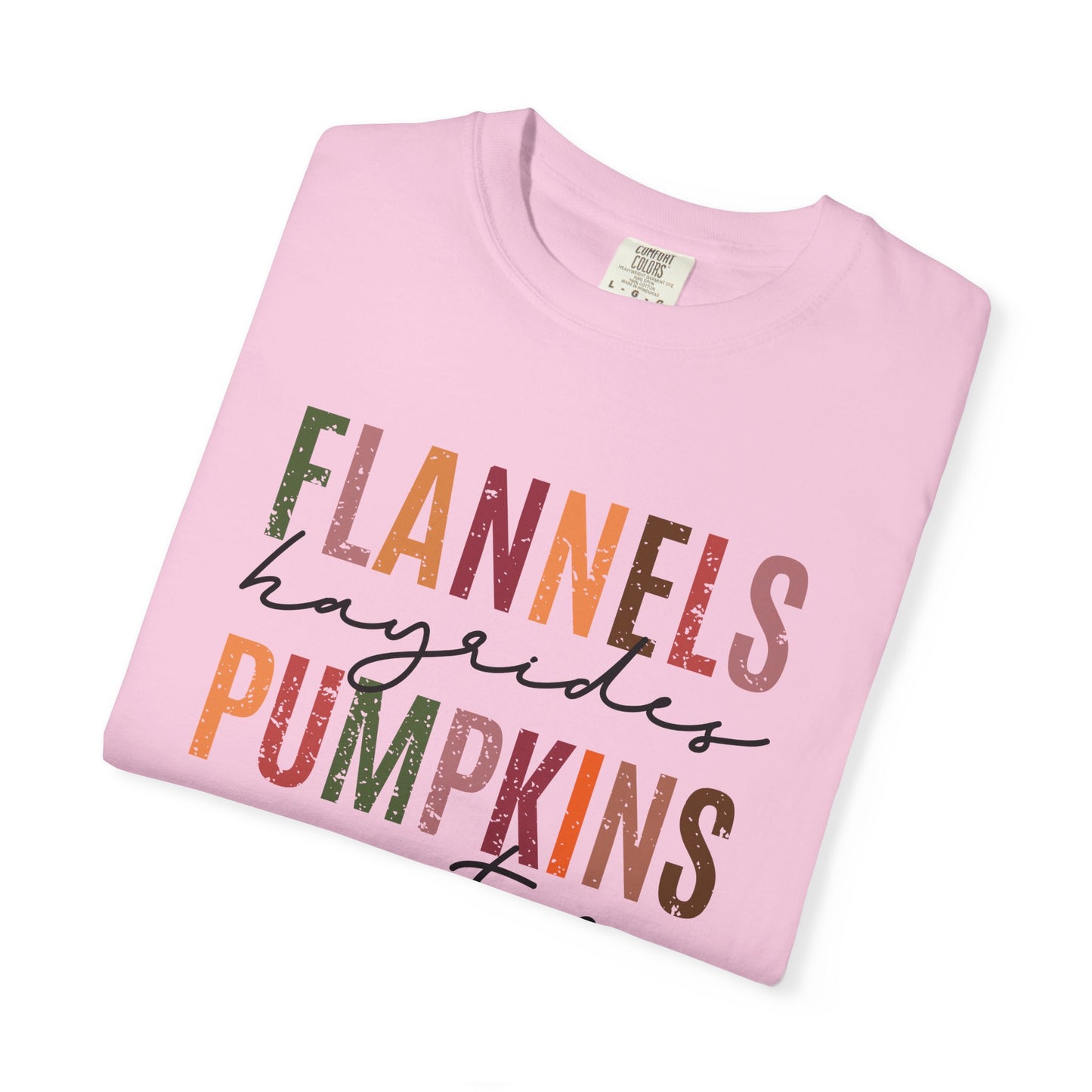 Flannels, Pumpkins, Sweaters & Bonfires Unisex T-Shirt