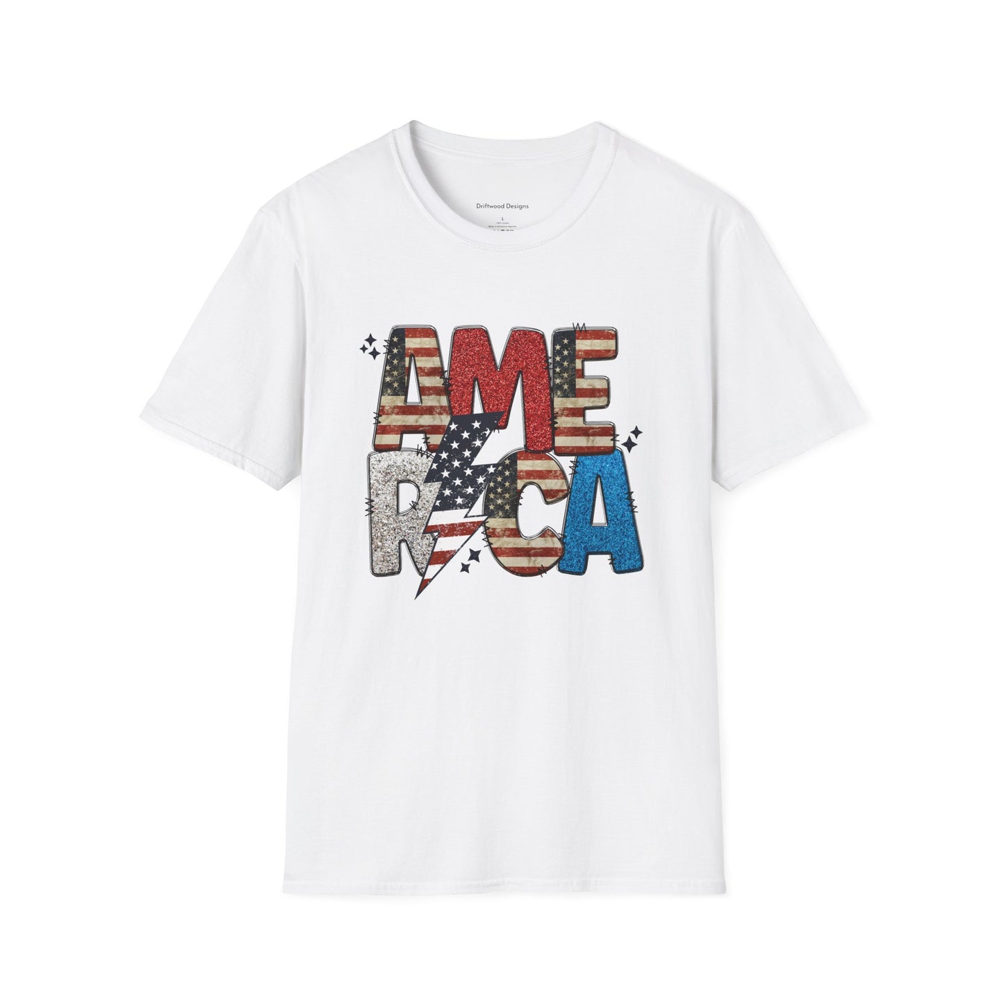 America Unisex Softstyle T-Shirt