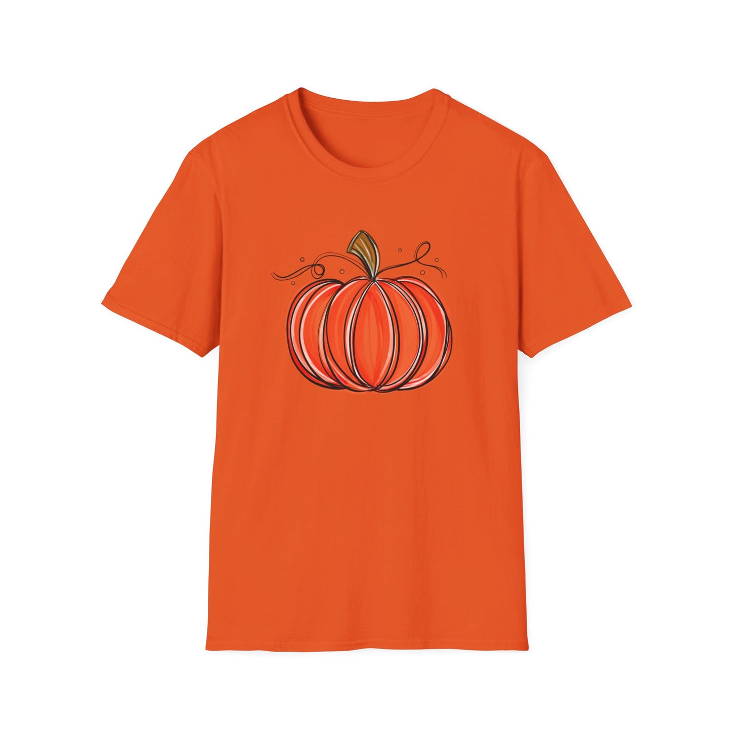 Halloween Pumpkin Unisex Softstyle T-Shirt