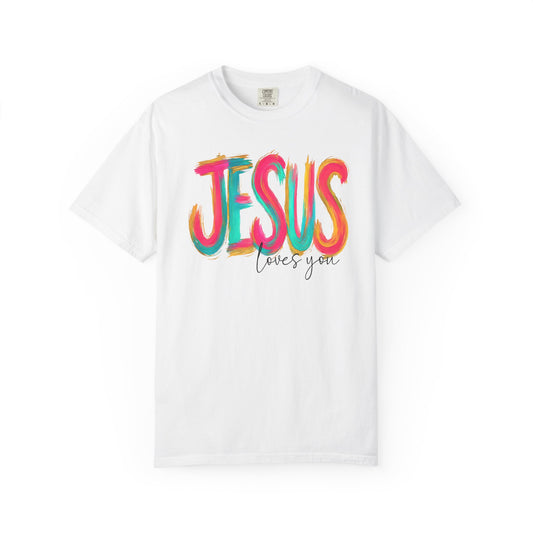 Faith-Inspired 'Jesus Loves You' Unisex T-Shirt