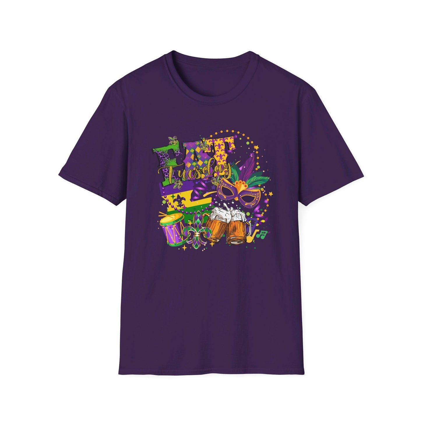 Mardi Gras Unisex Softstyle T-Shirt