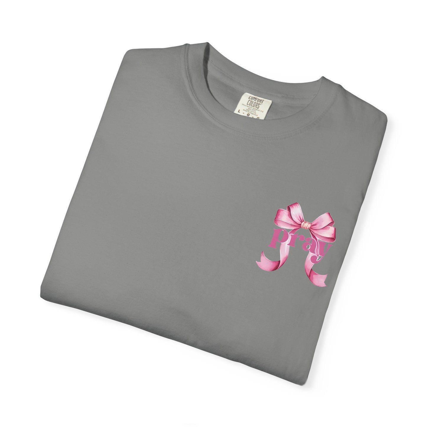 Faith-Inspired Pray Bow Graphic Unisex T-Shirt