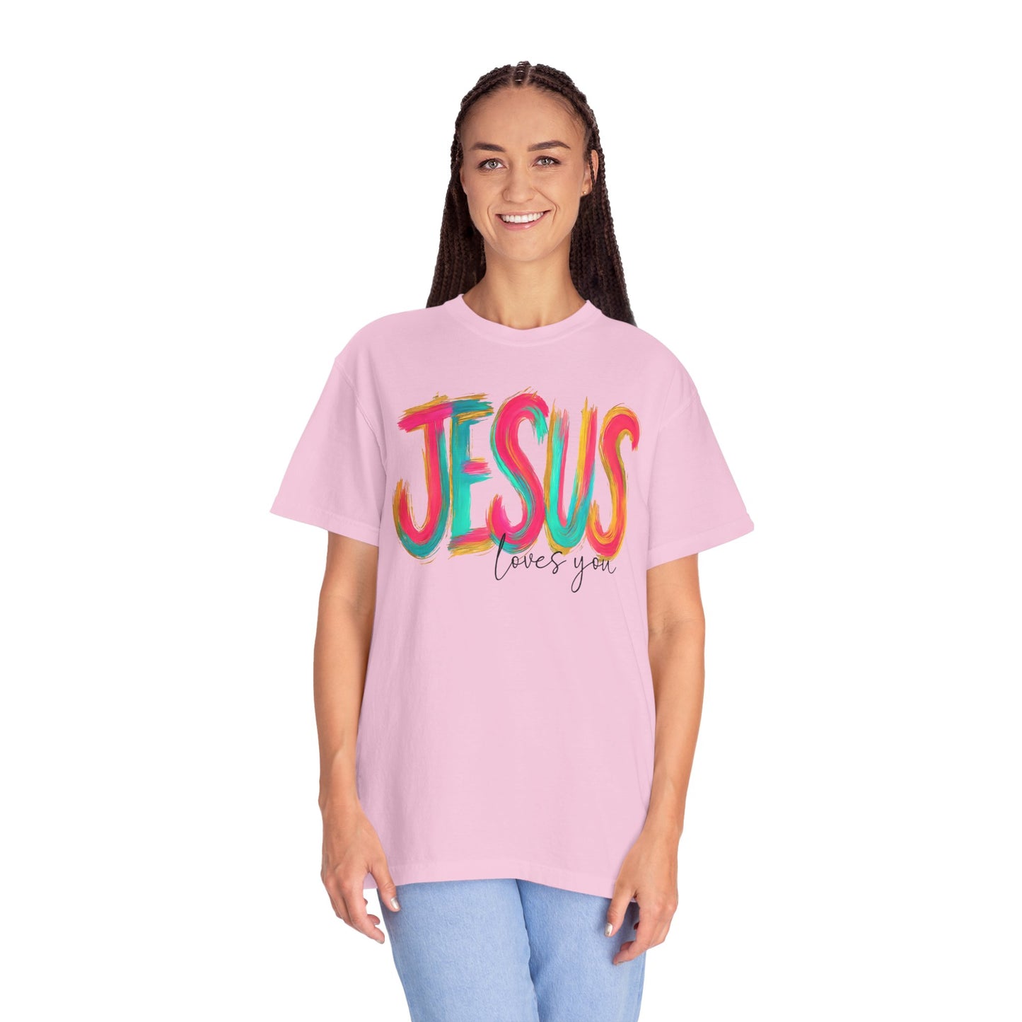 Faith-Inspired 'Jesus Loves You' Unisex T-Shirt