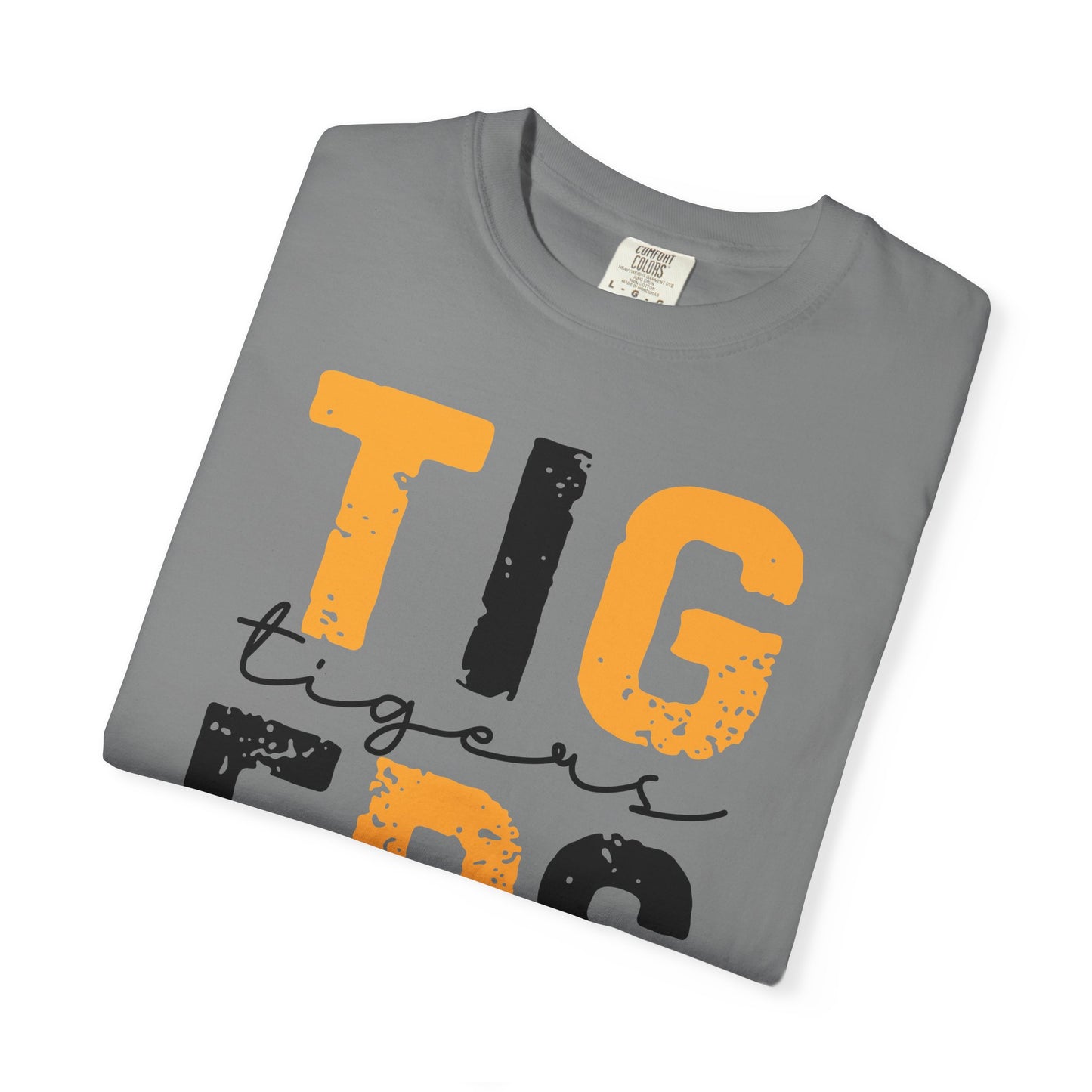 Tigers Graphic Unisex Garment-Dyed T-Shirt