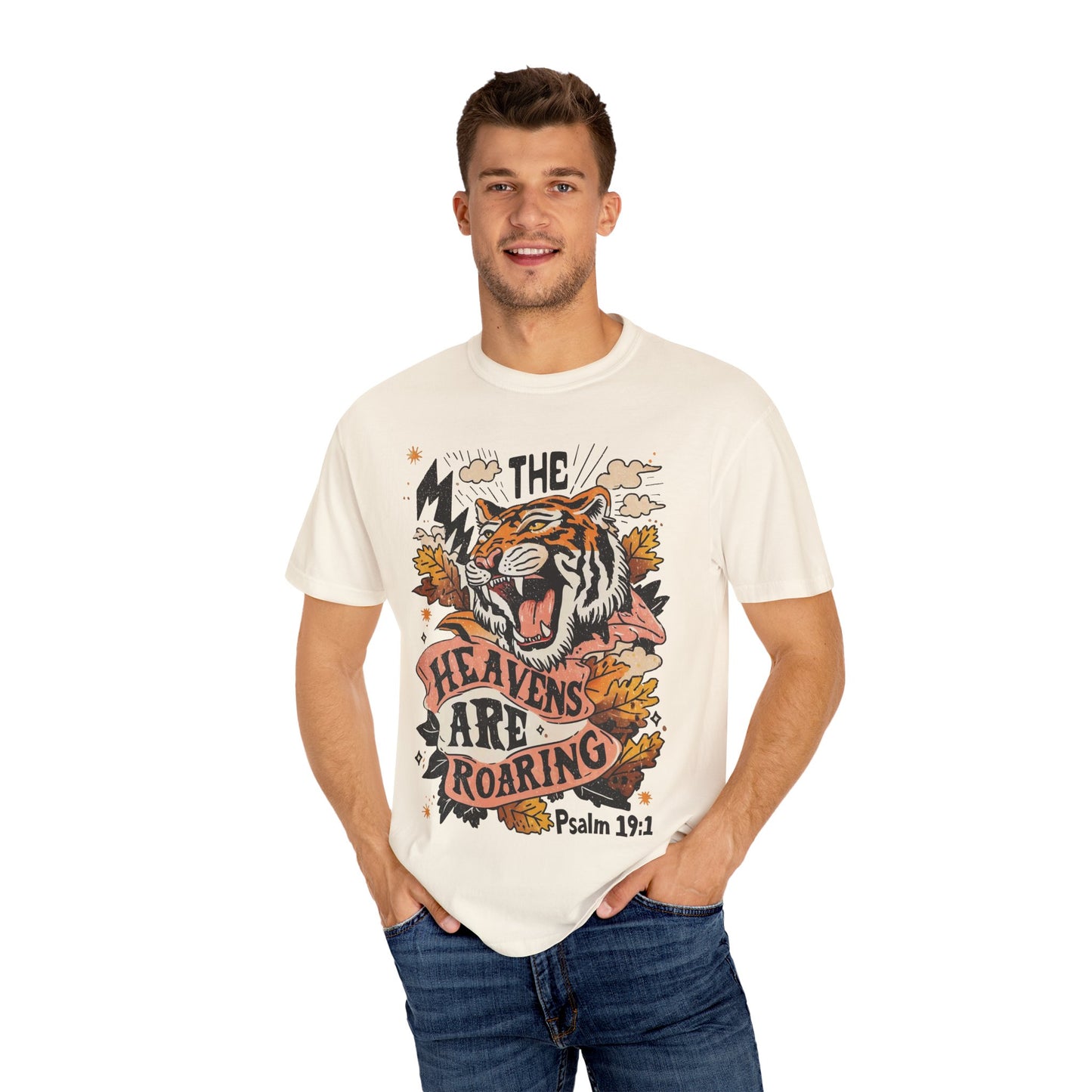 The Heavens are Roaring Tiger Graphic Unisex T-Shirt