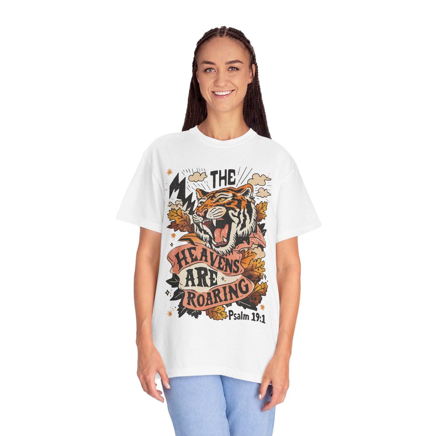 The Heavens are Roaring Tiger Graphic Unisex T-Shirt