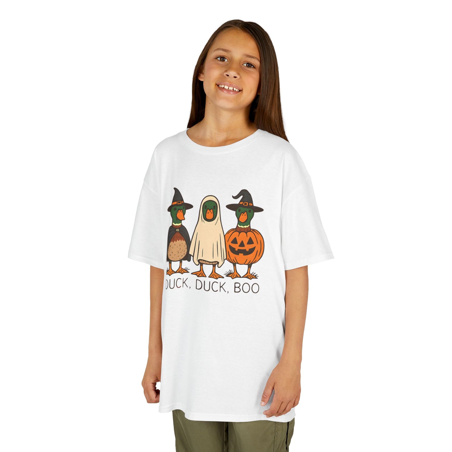Halloween Duck Duck Boo Youth T-Shirt
