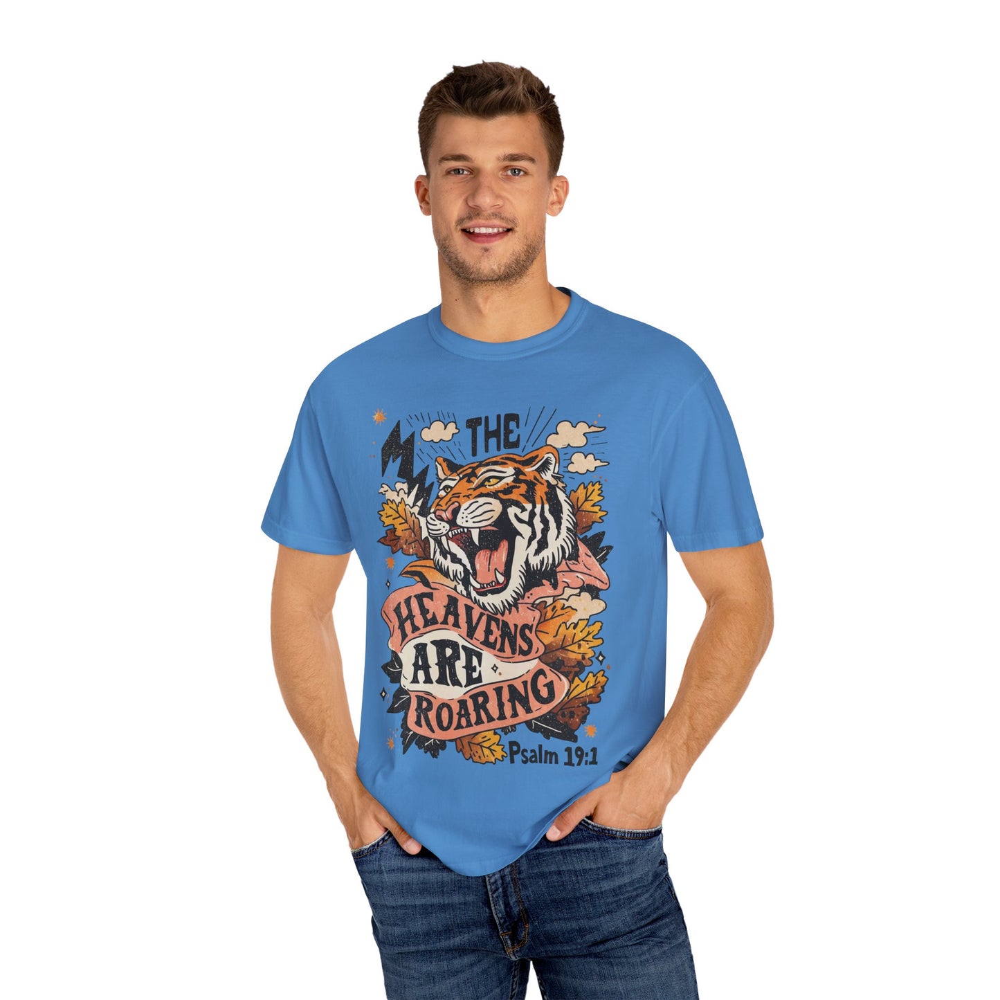 The Heavens are Roaring Tiger Graphic Unisex T-Shirt