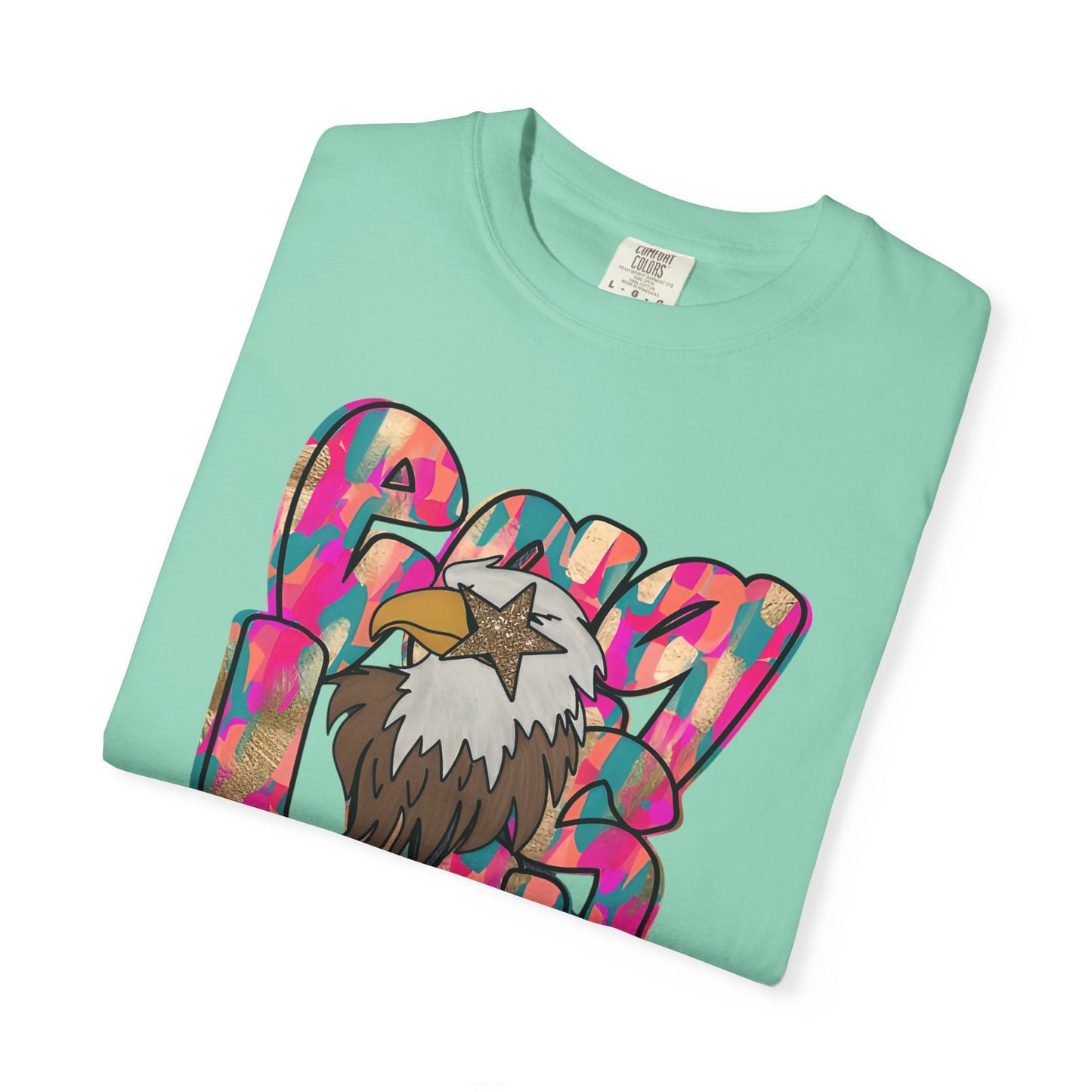 Vibrant Eagle Graphic Unisex T-Shirt