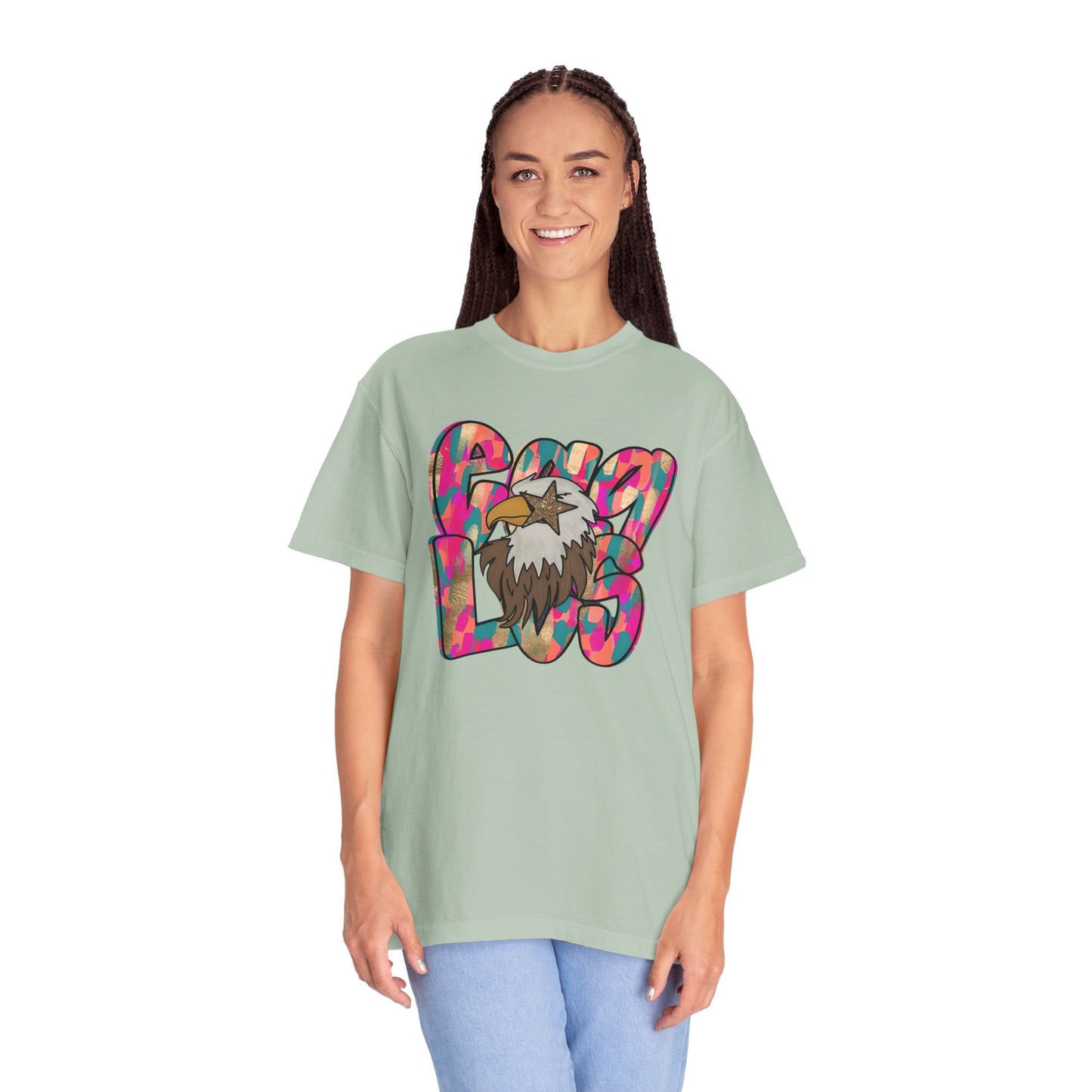 Vibrant Eagle Graphic Unisex T-Shirt