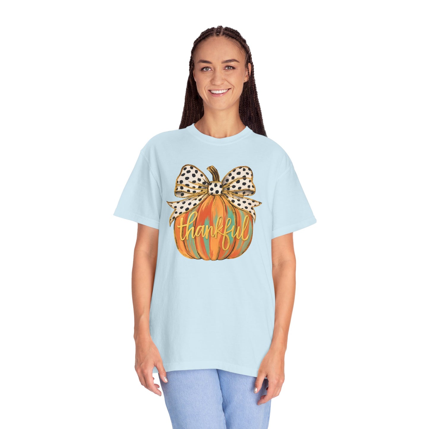 Thankful Pumpkin Graphic Unisex T-Shirt