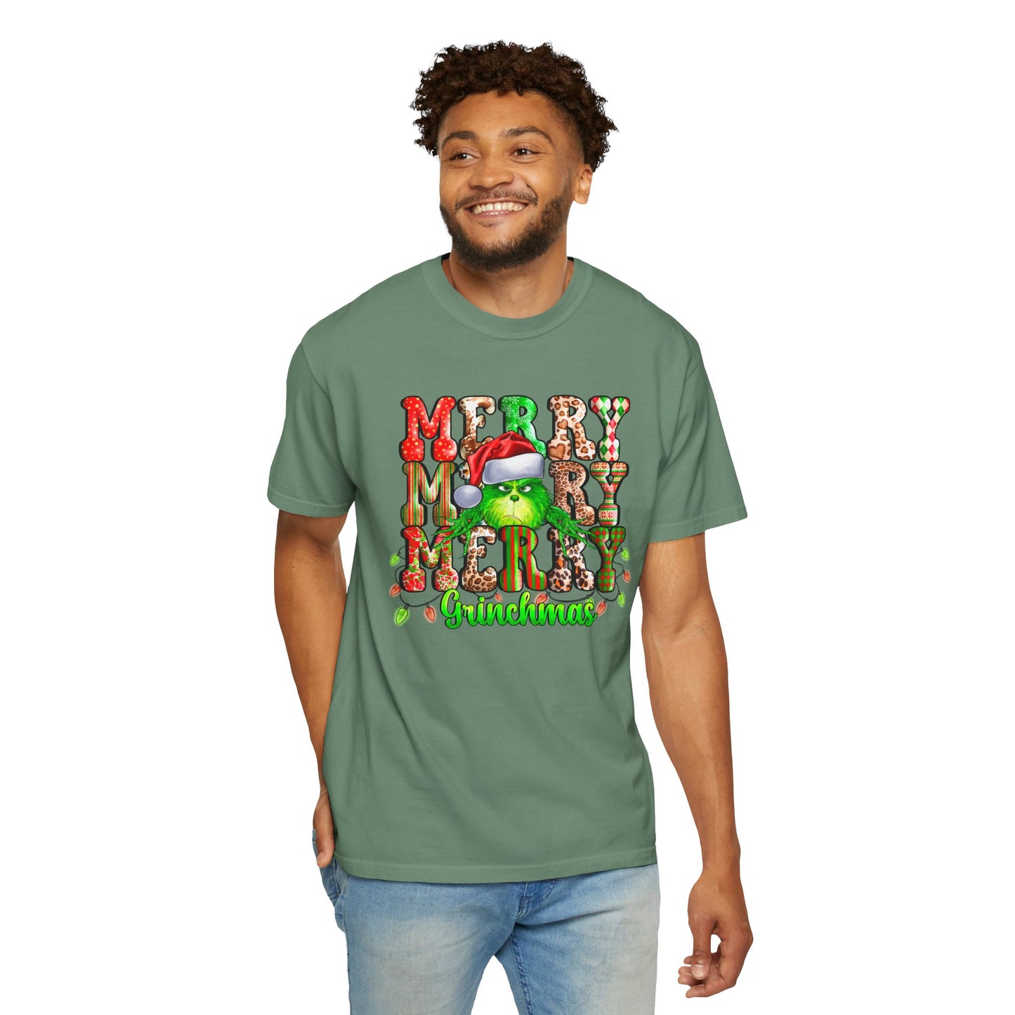 Merry Grinchmas Graphic Unisex T-Shirt