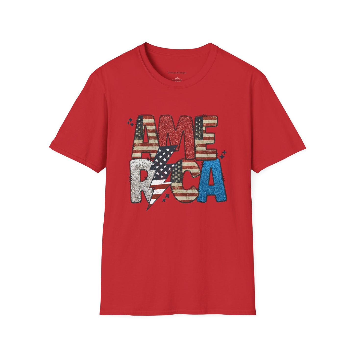 America Unisex Softstyle T-Shirt