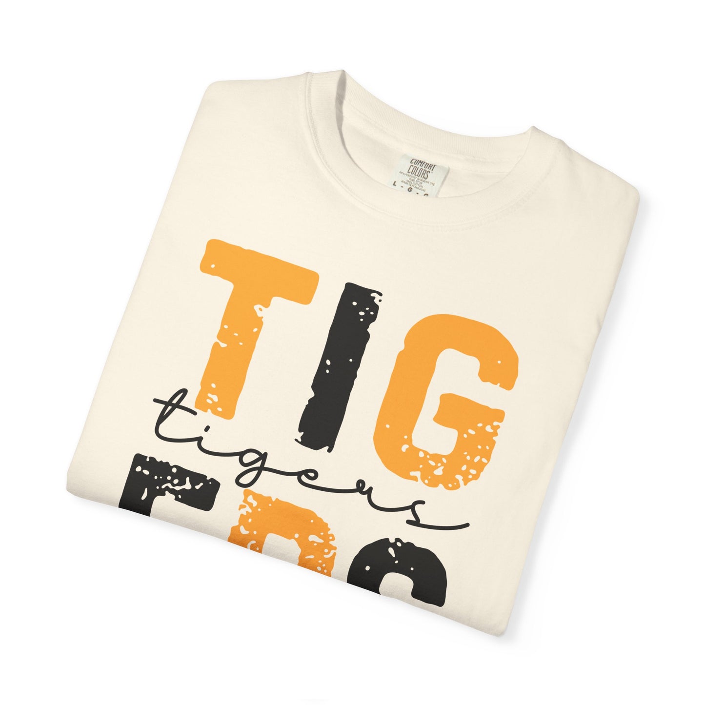Tigers Graphic Unisex Garment-Dyed T-Shirt