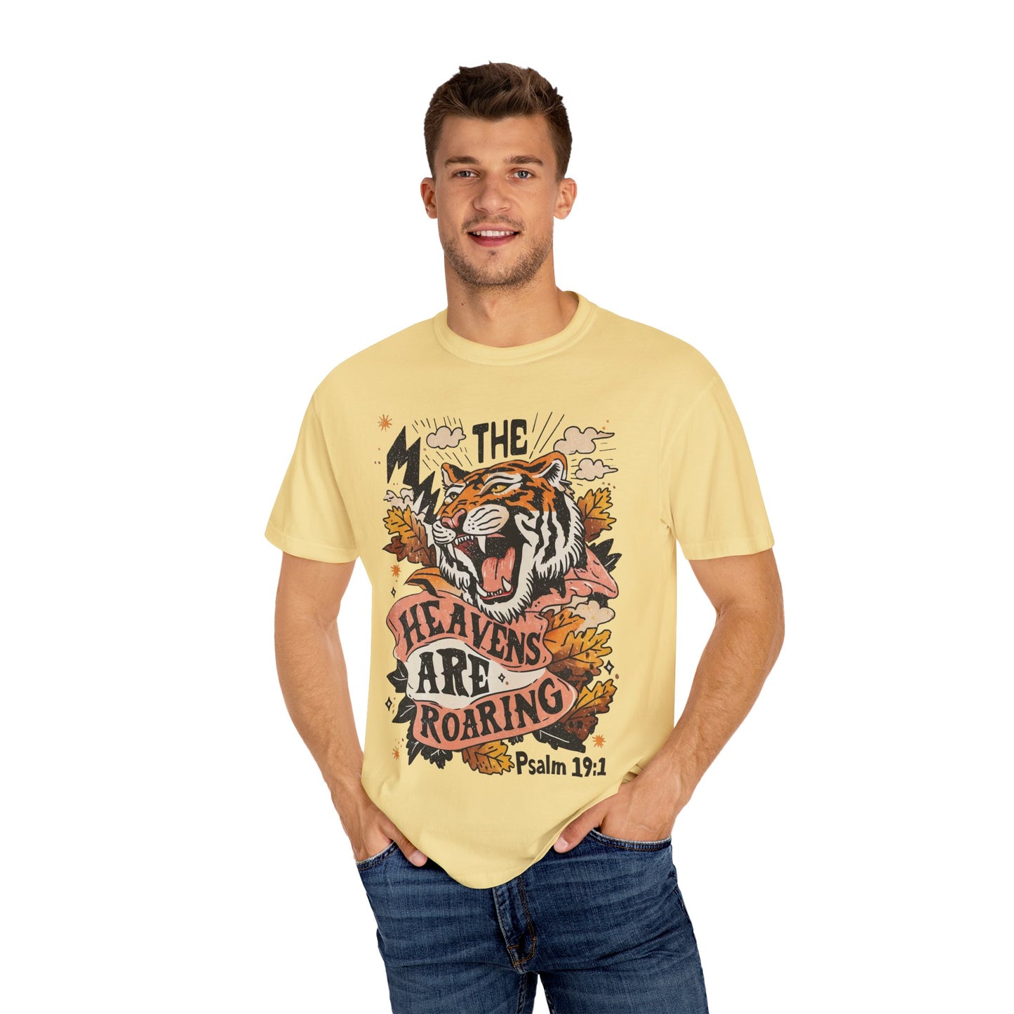 The Heavens are Roaring Tiger Graphic Unisex T-Shirt