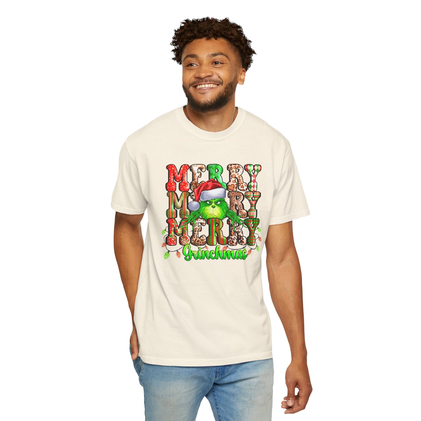 Merry Grinchmas Graphic Unisex T-Shirt