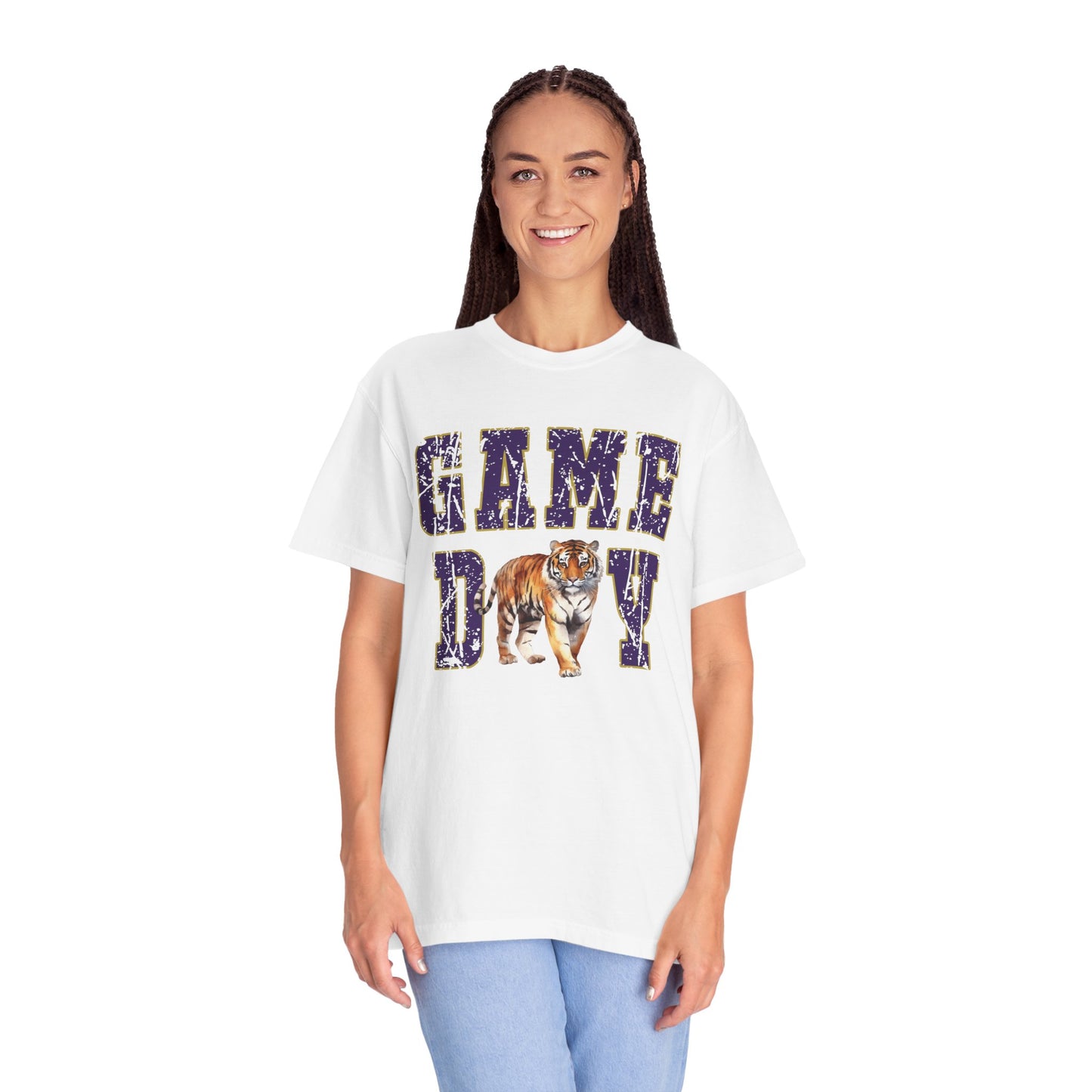 Tigers Game Day Garment-Dyed Unisex T-shirt