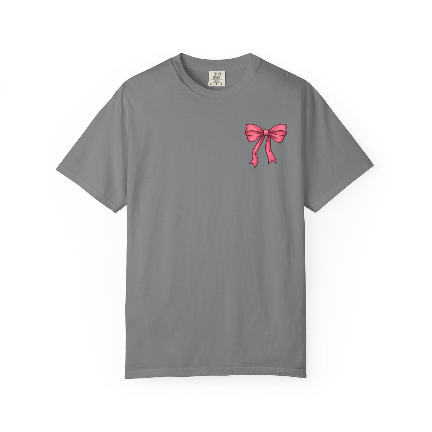 Faith-Inspired Belted Bow Graphic Unisex T-Shirt