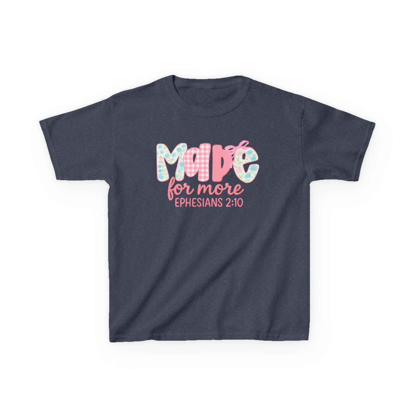 Faith-Inspired 'Made For More' Youth Unisex T-Shirt