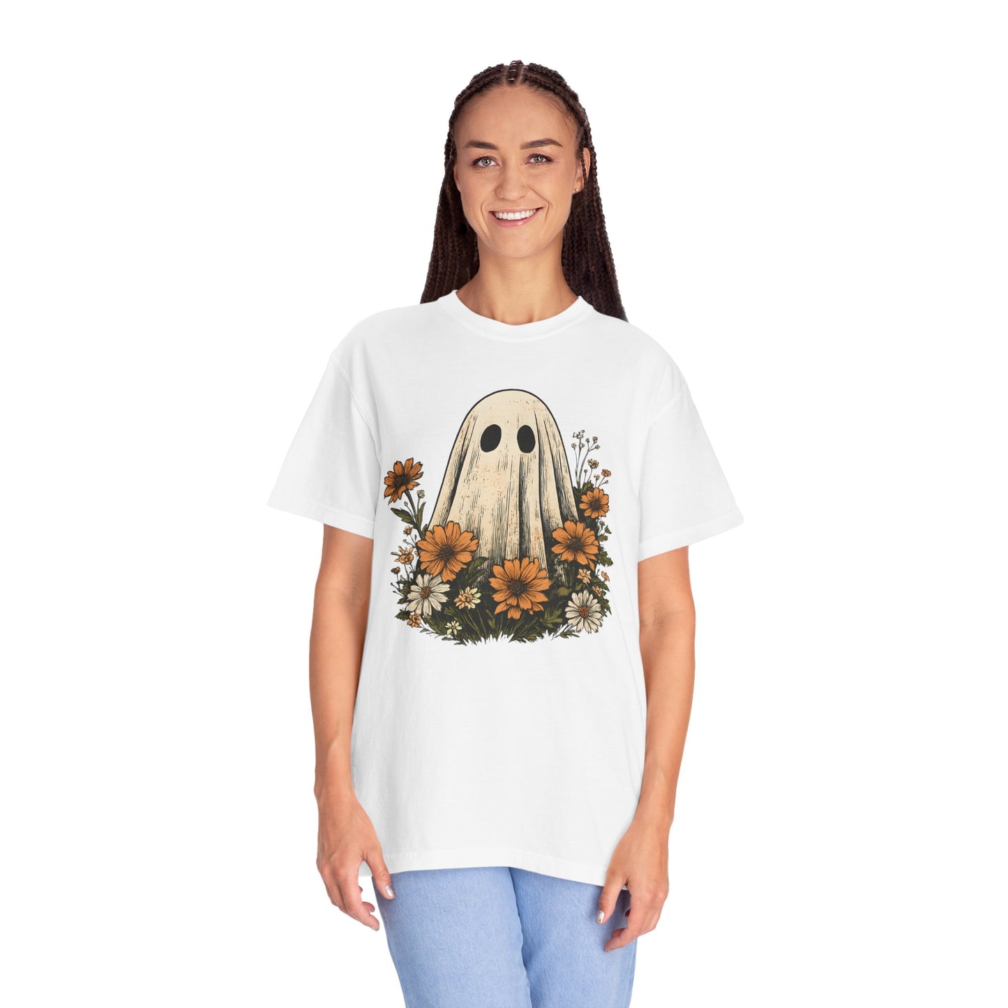 Halloween Cute Ghost Graphic Unisex T-Shirt