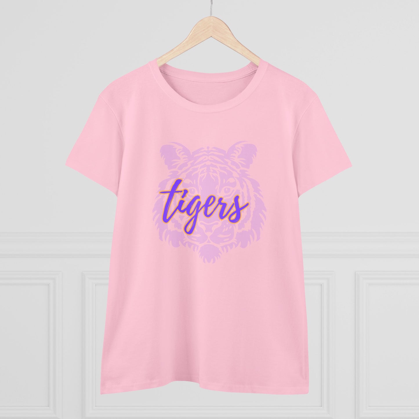 Tigers Women's Midweight Cotton Tee