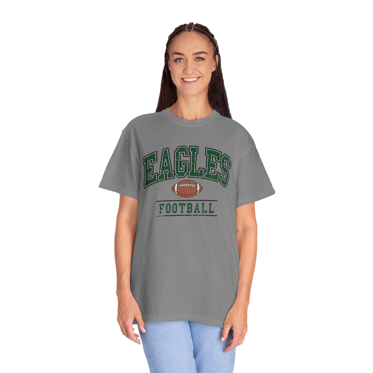 Eagles Football Garment-Dyed Unisex T-shirt