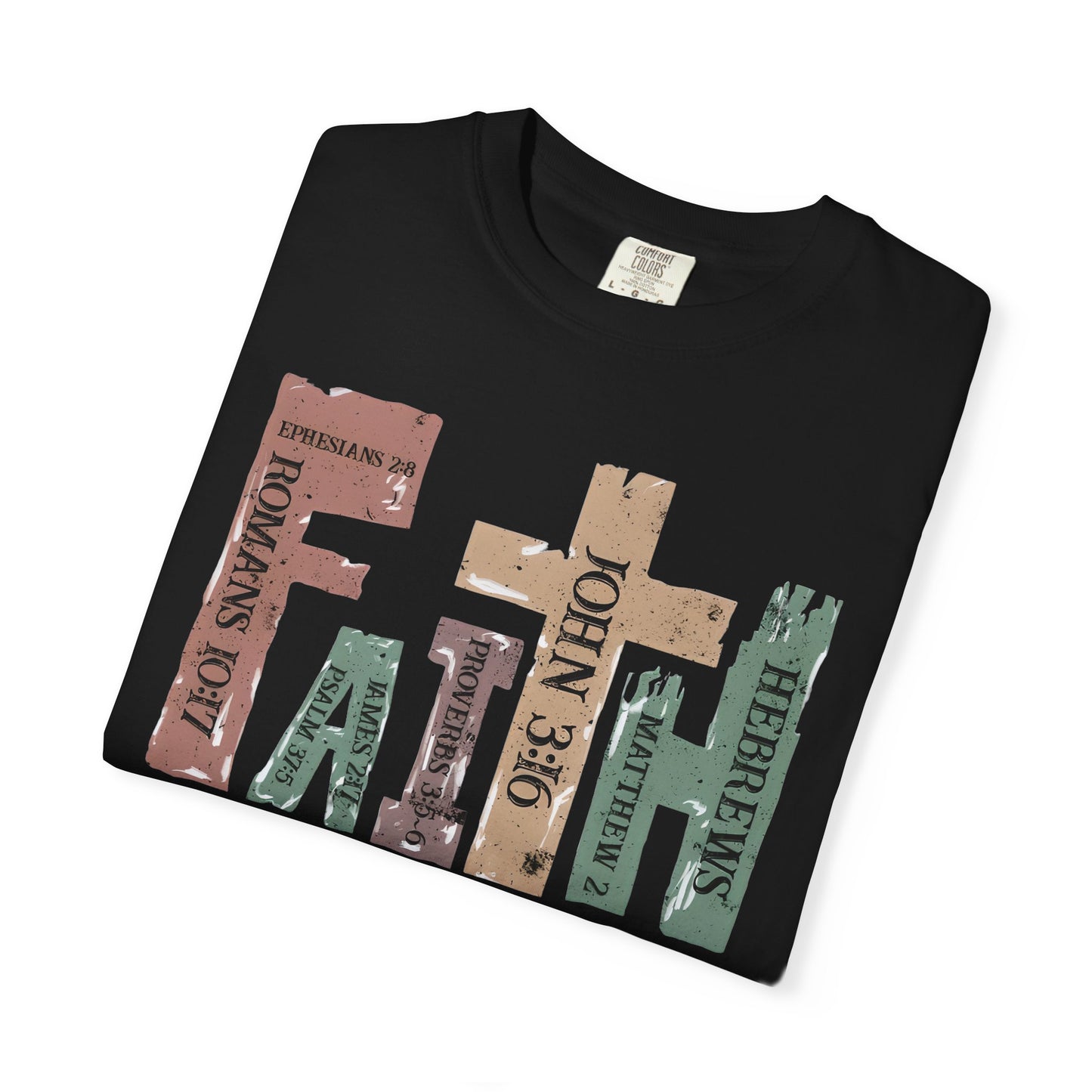 Faith-Inspired Unisex Garment-Dyed T-Shirt