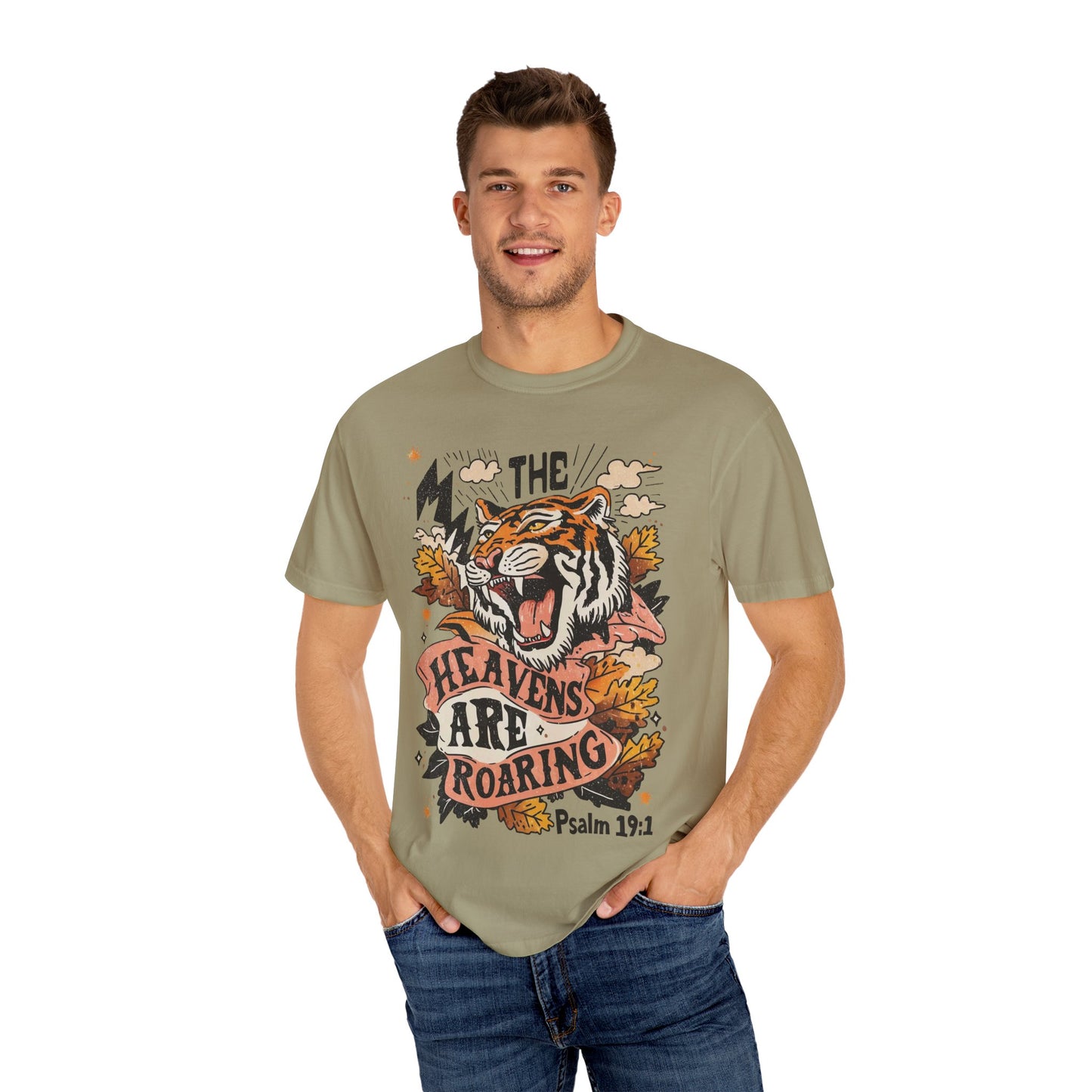 The Heavens are Roaring Tiger Graphic Unisex T-Shirt