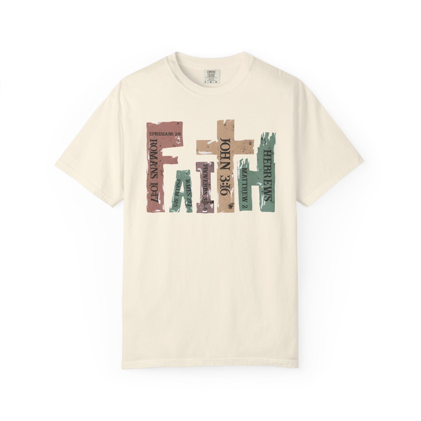 Faith-Inspired Unisex Garment-Dyed T-Shirt