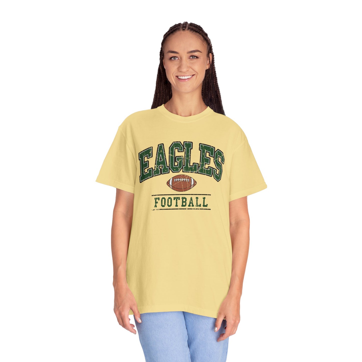 Eagles Football Garment-Dyed Unisex T-shirt