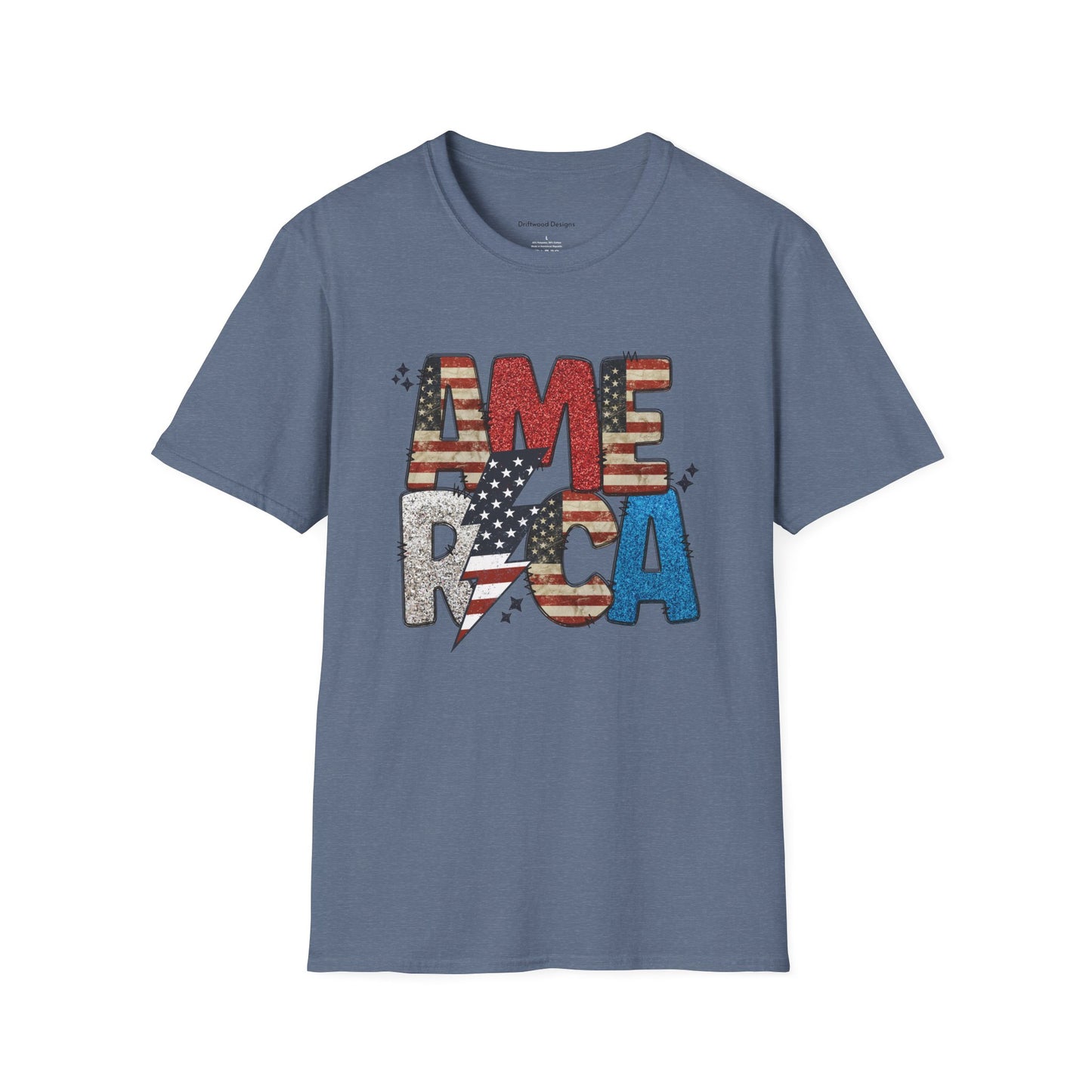 America Unisex Softstyle T-Shirt