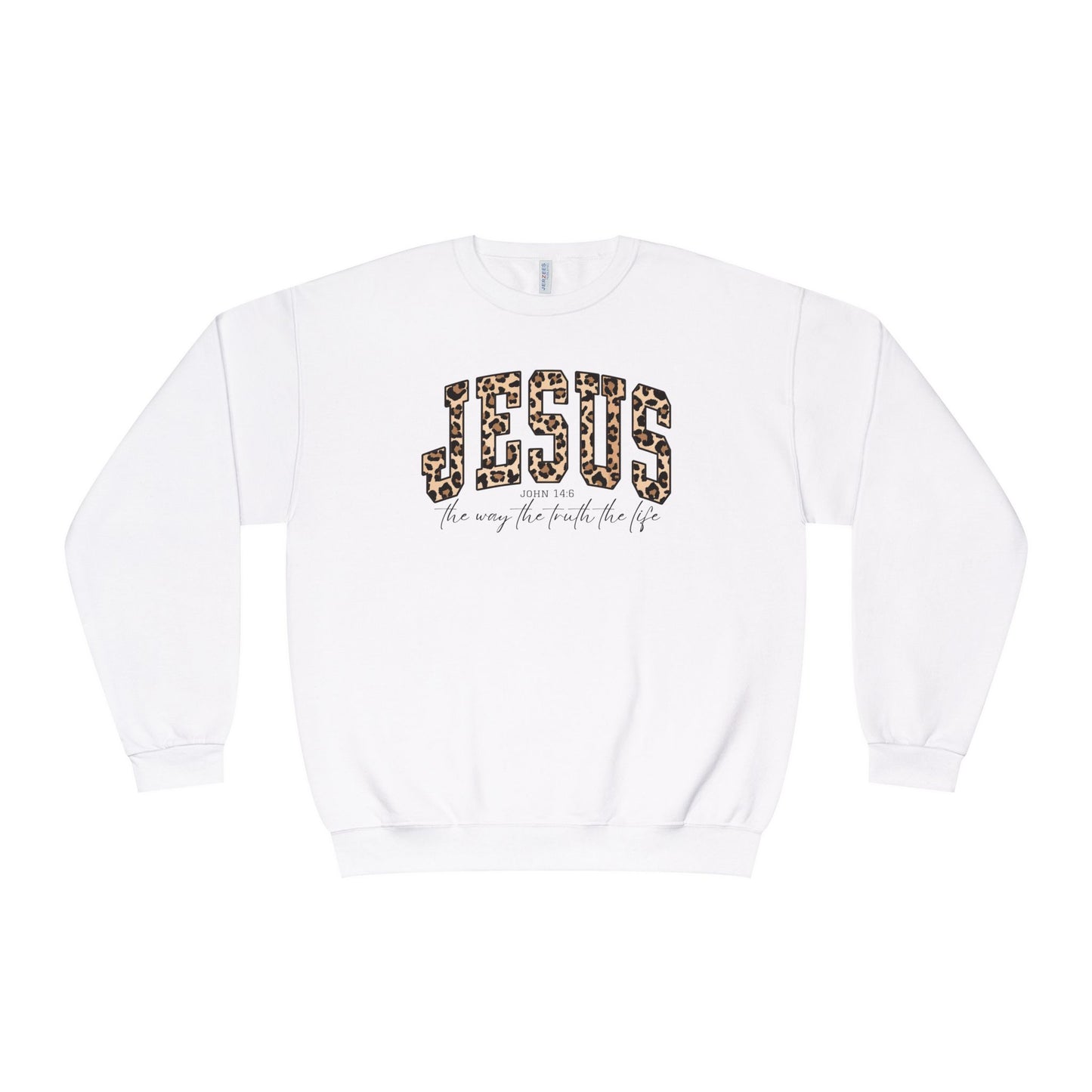 Jesus – 'He is the way, the truth, the life' Crewneck Sweatshirt
