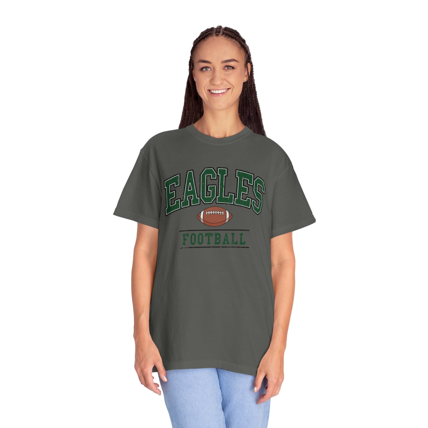 Eagles Football Garment-Dyed Unisex T-shirt