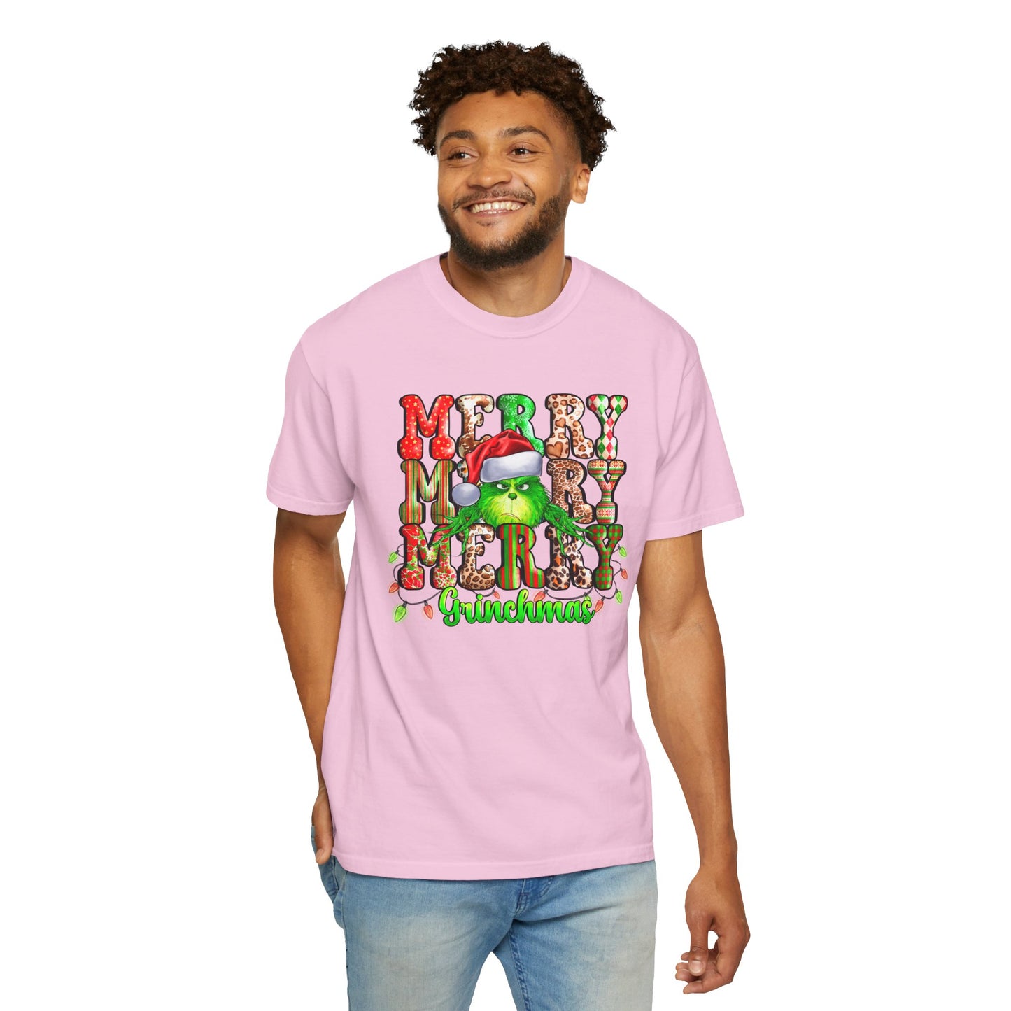 Merry Grinchmas Graphic Unisex T-Shirt