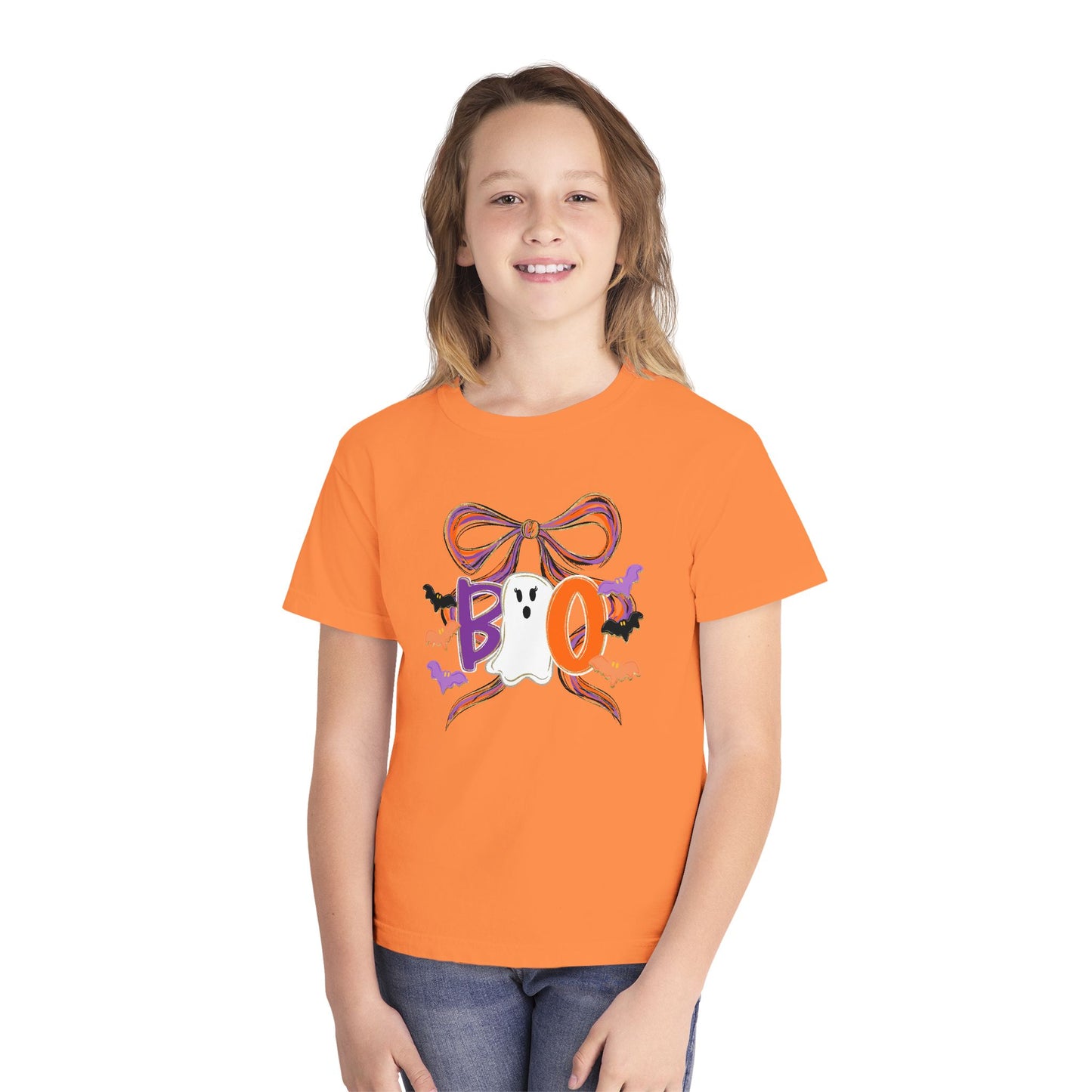 Halloween Ghost Youth Midweight T-Shirt