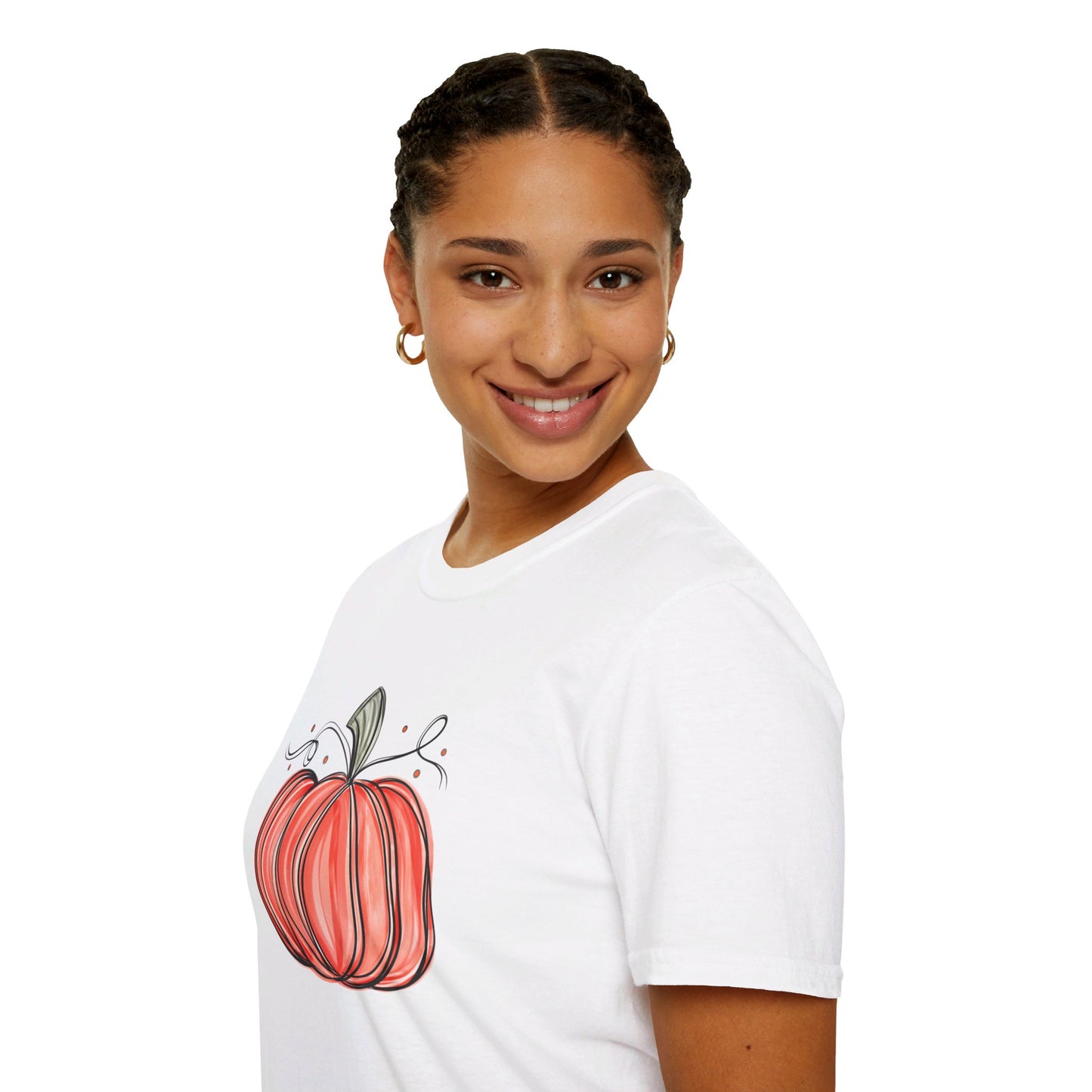 Halloween Pumpkin Unisex Softstyle T-Shirt