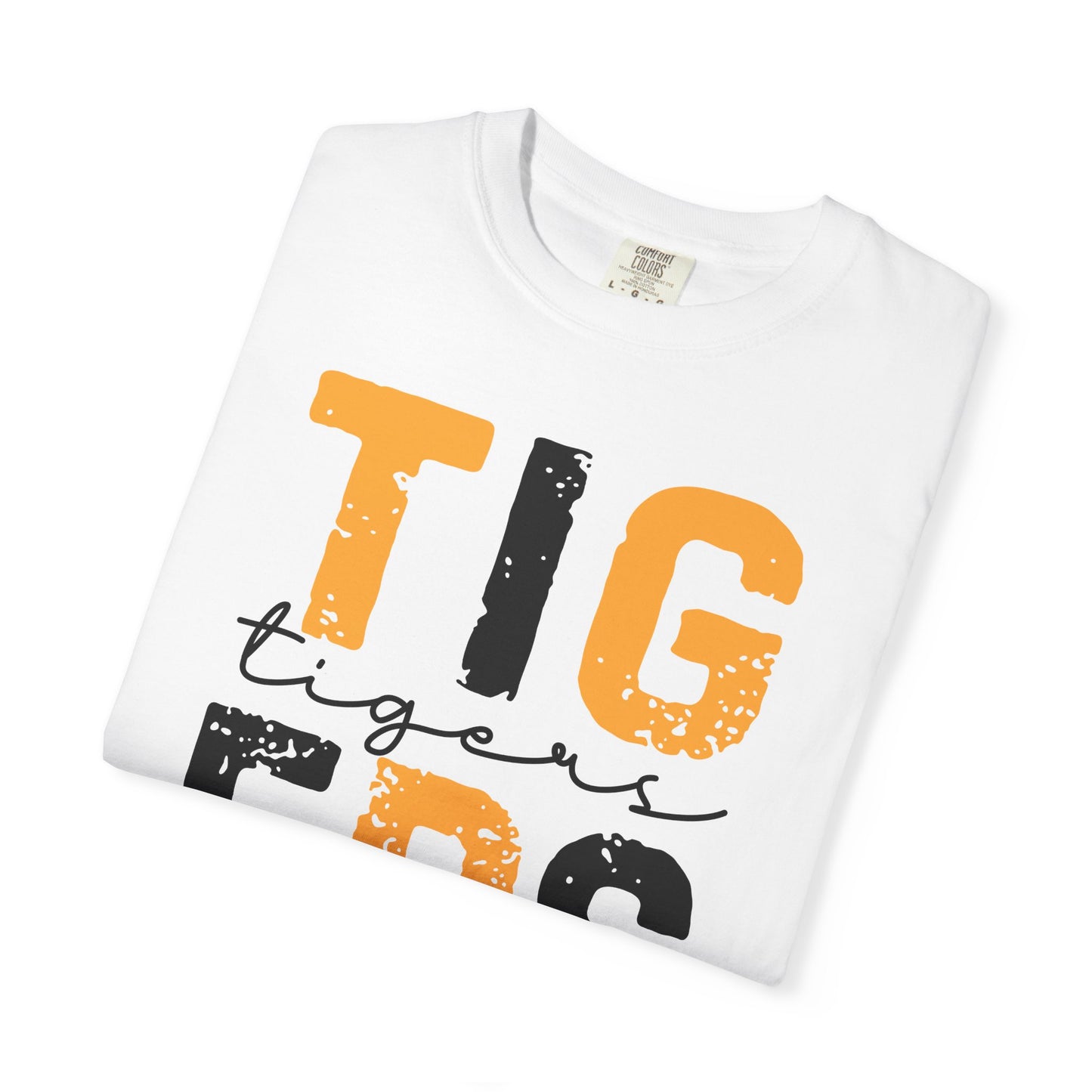 Tigers Graphic Unisex Garment-Dyed T-Shirt