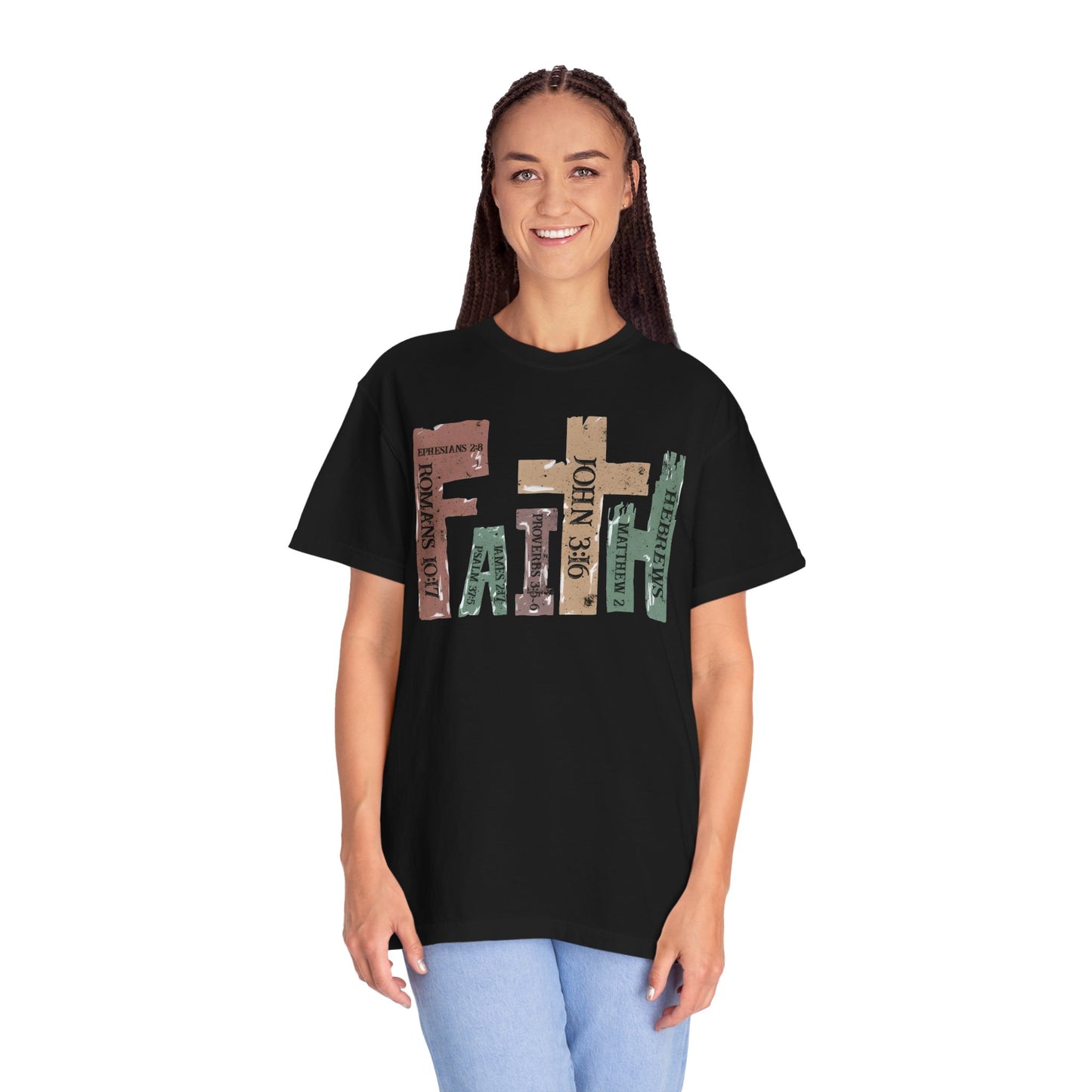 Faith-Inspired Unisex Garment-Dyed T-Shirt