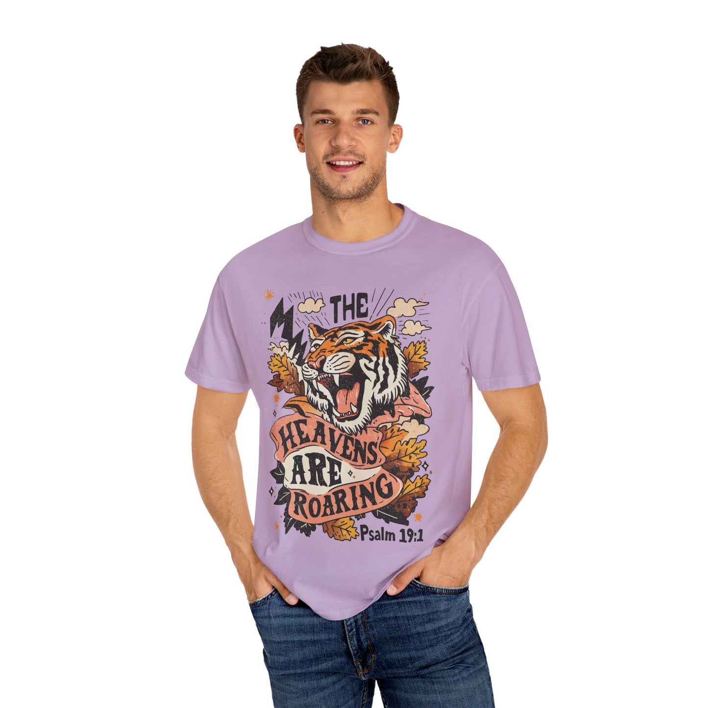 The Heavens are Roaring Tiger Graphic Unisex T-Shirt