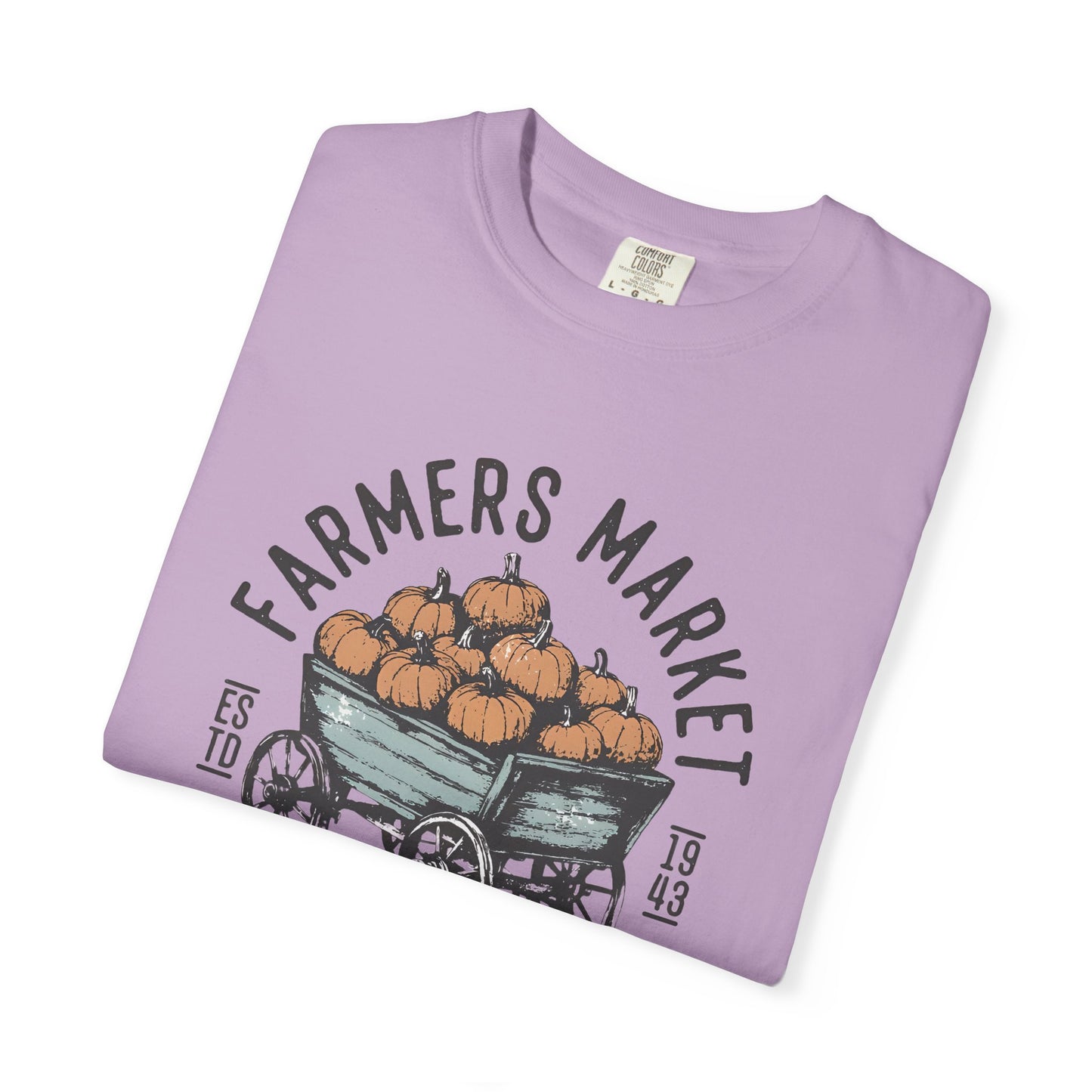 Farmers Market Pumpkin Graphic Unisex T-Shirt