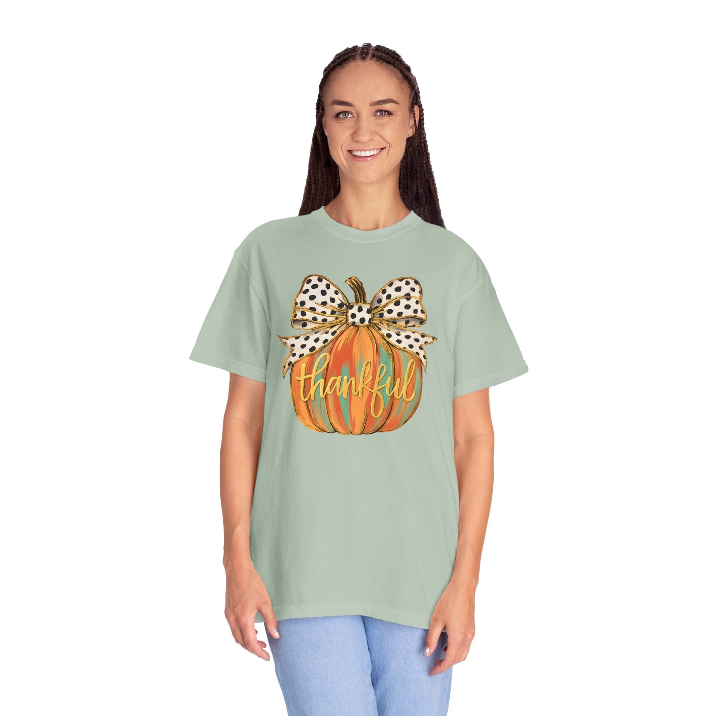 Thankful Pumpkin Graphic Unisex T-Shirt
