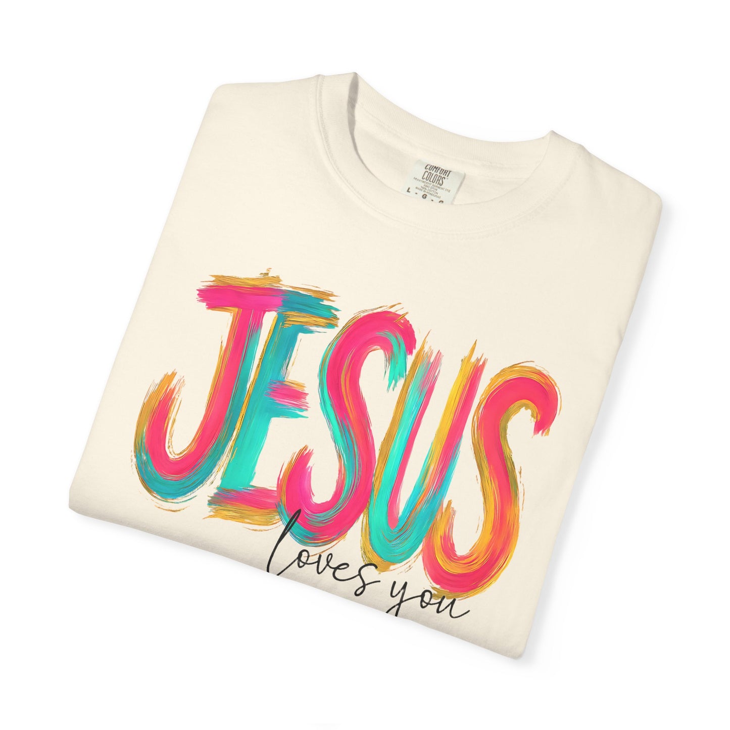 Faith-Inspired 'Jesus Loves You' Unisex T-Shirt