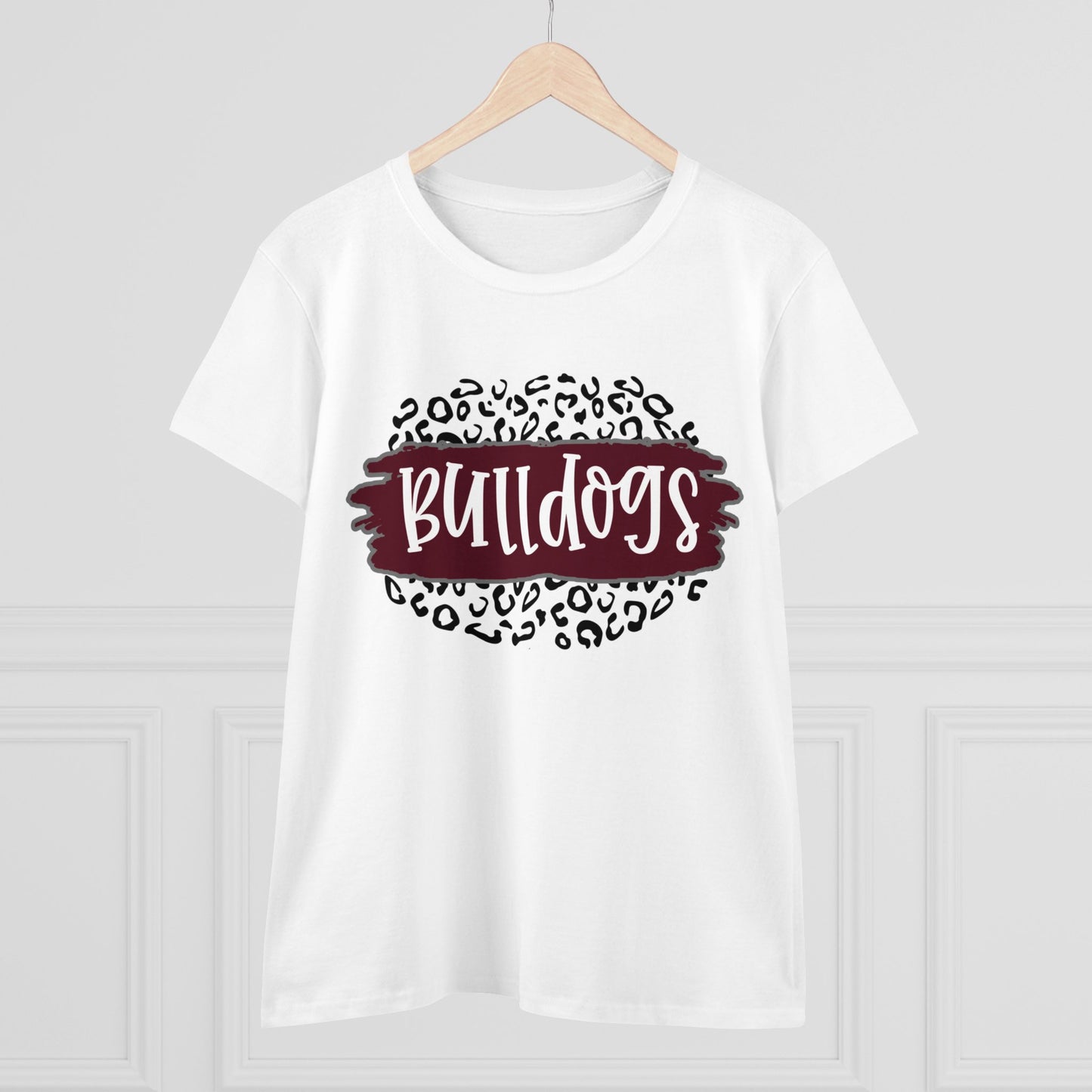 Bulldogs Women's Midweight Cotton Tee