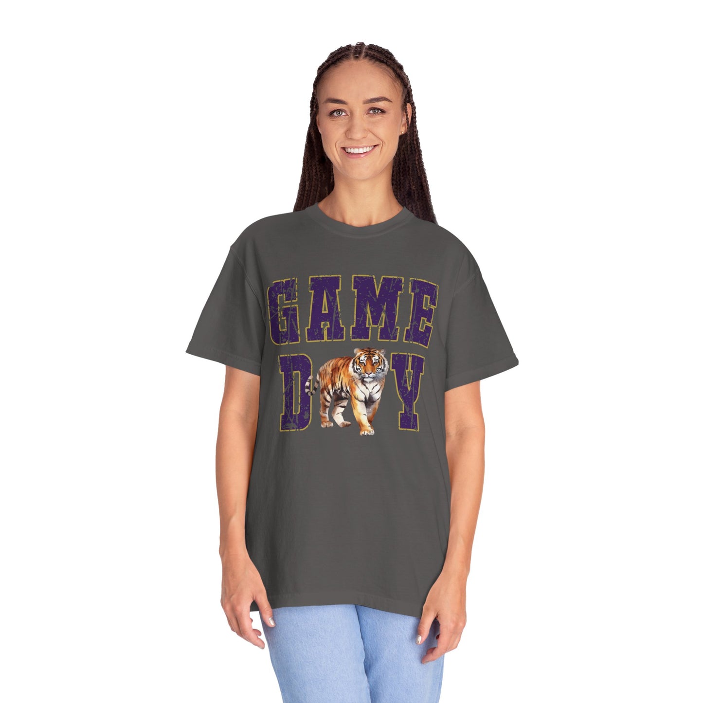 Tigers Game Day Garment-Dyed Unisex T-shirt
