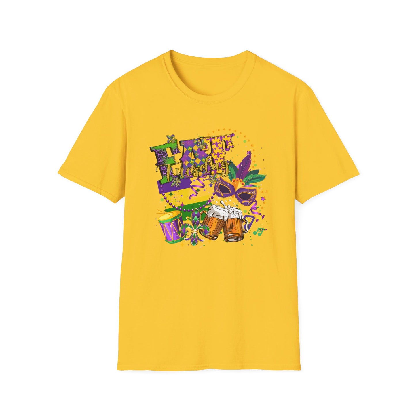 Mardi Gras Unisex Softstyle T-Shirt