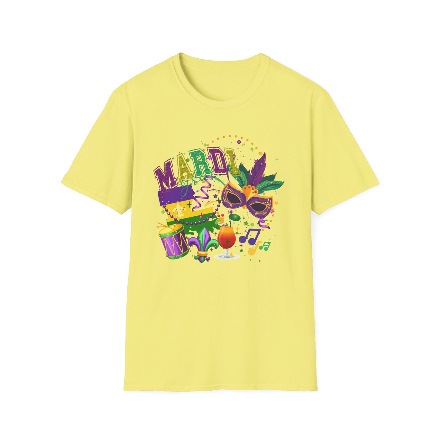 Mardi Gras Unisex Softstyle T-Shirt