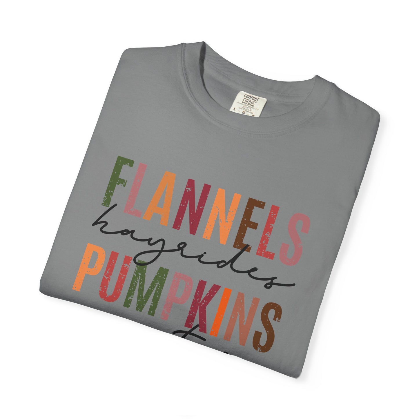 Flannels, Pumpkins, Sweaters & Bonfires Unisex T-Shirt